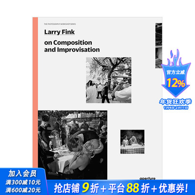 【现货】拉里芬克论摄影的组合与即兴 Larry Fink on Composition and Improvisation: The Photography Workshop Series
