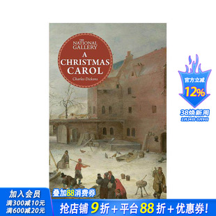 【预售】圣诞颂歌 【The National Gallery Masterpiece Classics】A Christmas Carol 原版英文文学 正版进口图书