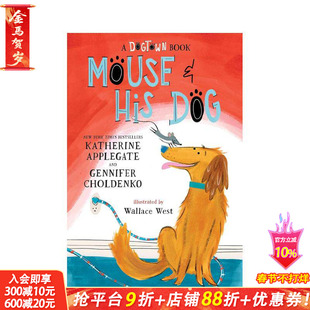 【预售】老鼠和他的狗 Mouse and His Dog: A Dogtown Book 英文儿童桥梁章节故事 英语拓展阅读进口书