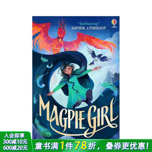 Rowan Foxwood 英语拓展阅读进口书 预售 奇幻冒险文学 英文小说故事 喜鹊女孩 Girl Magpie