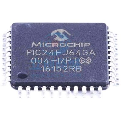 PIC24FJ64GA004-I/PT  微控制器  TQFP-44  丹仕捷