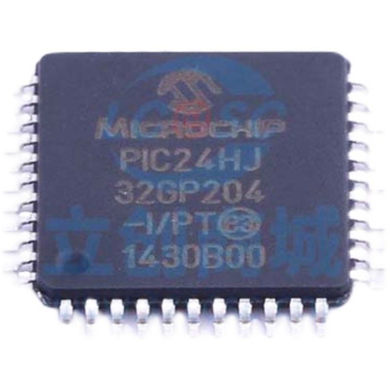 PIC24HJ32GP204-I/PT  微控制器  TQFP-44  丹仕捷