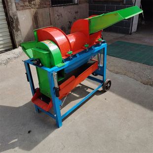 汽油移动式菜籽蚕豆皂角脱粒机 爽吹风玉米剥皮清选脱粒机