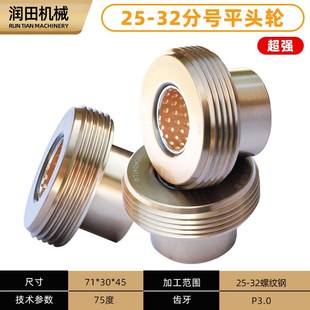 平头滚丝轮刀片钢筋滚丝机平头套丝轮高强度滚丝机配件套丝轮