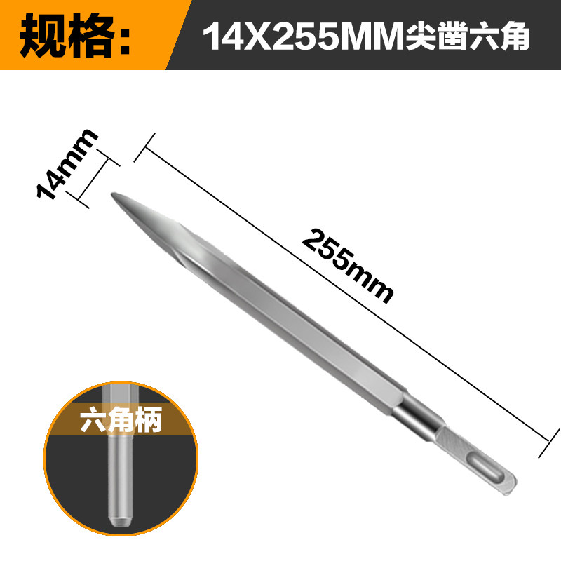 电锤尖凿 圆柄两坑两槽扁凿子打混凝土石头建筑穿墙开槽电镐凿子,包装,五金配件包装,淘宝优惠券,粉丝福利购,淘宝优惠卷