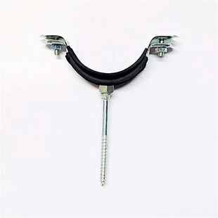 PPR铁管卡镀锌管铁皮卡黑皮管卡固定PPR水管PVC金属管夹抱箍吊卡