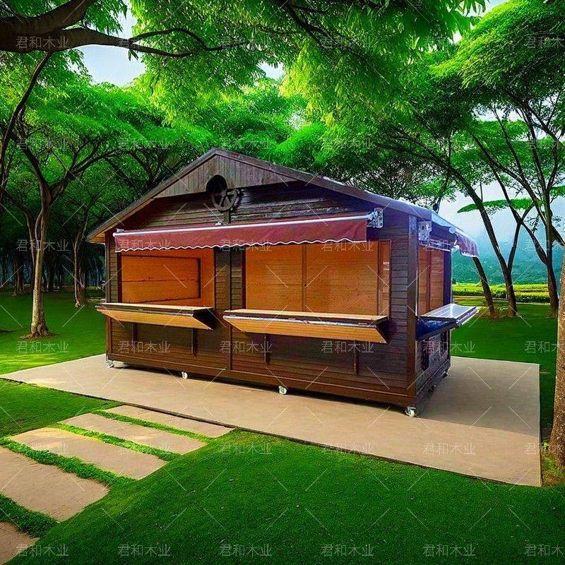 售货亭户外田园小木屋组装可移动防腐木景区商场售票亭定制岗亭,商业/办公家具,岗亭/商铺售货亭/工作房/移动房,淘宝优惠券,粉丝福利购,淘宝优惠卷