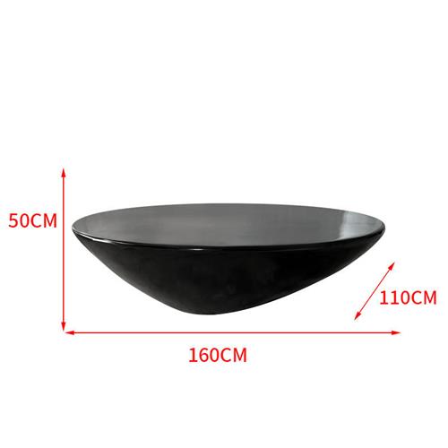 售楼处酒店大堂水波纹玻璃钢雕塑底座大型流水落地工艺品雕塑摆件