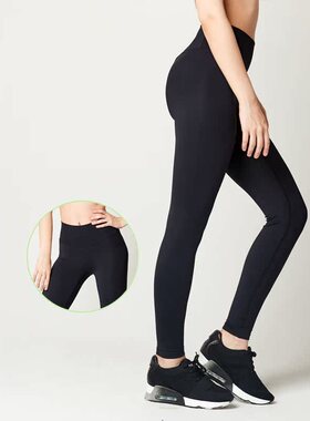 高腰休闲瑜伽裤外穿运动健身收腹提臀鲨鱼裤Fanthin