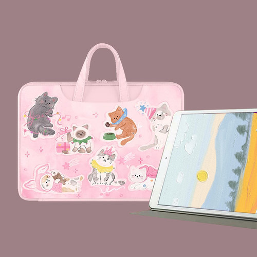 平板电脑卡通可爱收纳袋手提