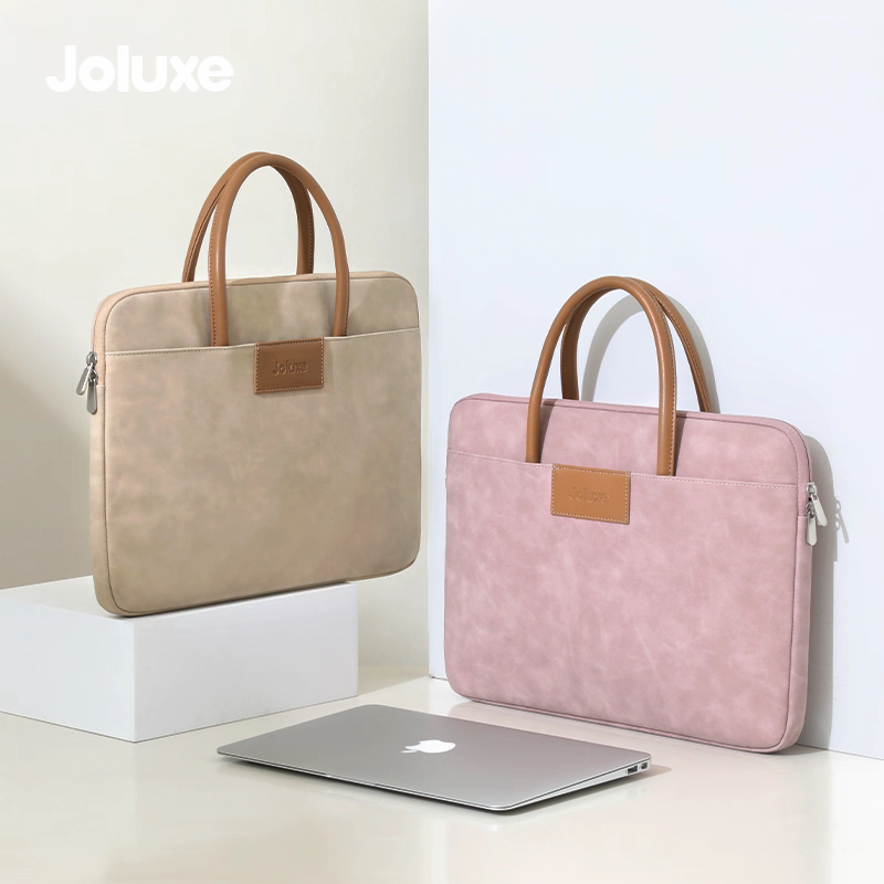 防摔笔记本手提电脑包简约苹果15寸托特包男女款通勤上班族收纳包适用荣耀16.1寸小米联想pro15多功能游戏本