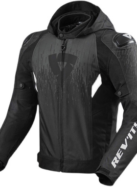 REVIT摩托车骑行服冬季雷霆2 H2O防水保暖夹克休闲连帽防摔外套男