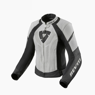 REVIT希娜4摩托车骑行服竞速皮夹克女款防风保暖防摔机车驼峰皮衣