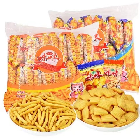 爱尚眯眯虾条蟹味粒混合口味袋装散装网红零食休闲解馋小食品,零食/坚果/特产,膨化食品,淘宝优惠券,粉丝福利购,淘宝优惠卷