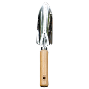 不锈钢小铲子园艺工具三件套家用花铲养花种花神器挖野菜除草松土