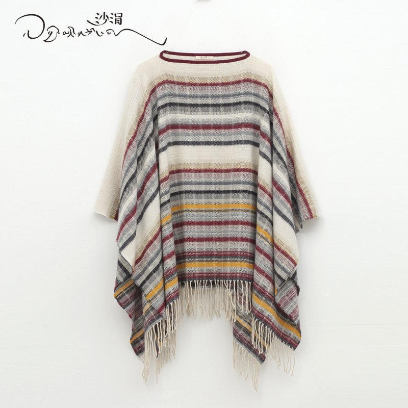 sandriver斗篷民族风秋冬