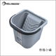滚动狗油漆小桶刷漆容器油漆辅料工具 乳胶漆涂料容器4寸手提灰桶