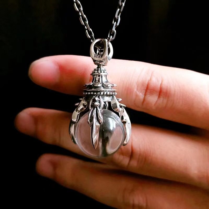 FuGui 复古水晶幸运珠《有球必应》球龙爪吊坠挂件项链男女情侣链,饰品/流行首饰/时尚饰品新,项坠/吊坠,淘宝优惠券,粉丝福利购,淘宝优惠卷