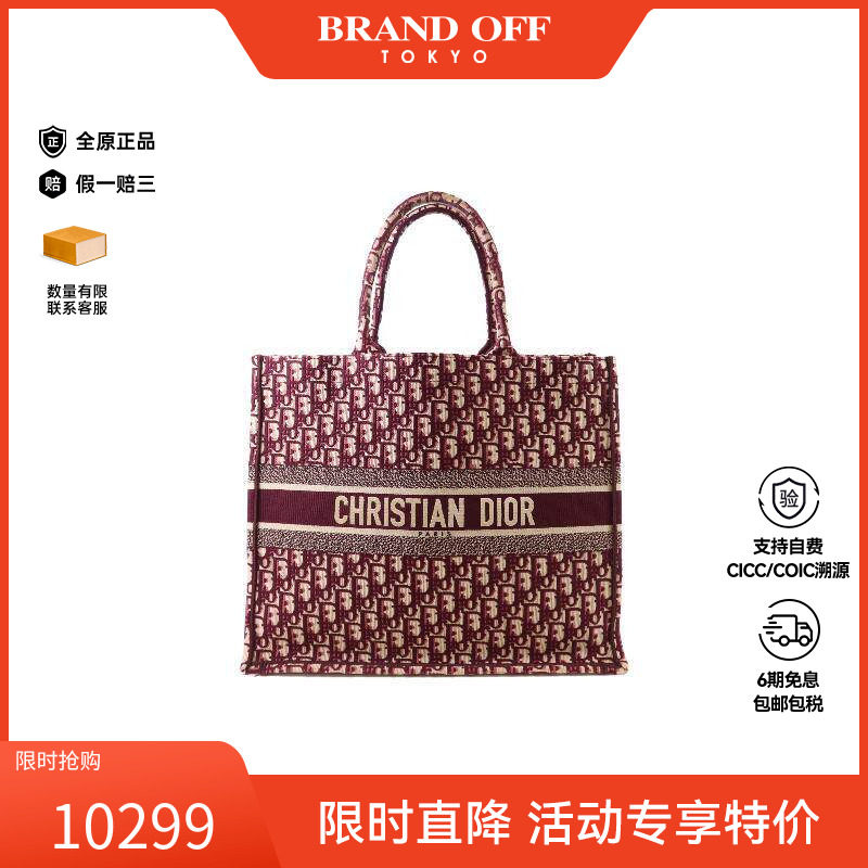 中古-日本进口Dior迪奥托特包