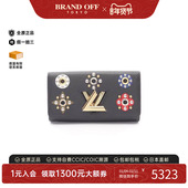 Long 中古LV路易威登女A级95新Bi fold Wallet双折长钱包长钱包