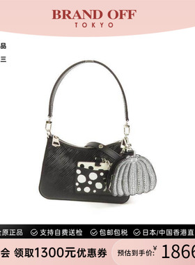 中古LV路易威登女包A级95新shoulder bag斜挎包牛皮斜挎包黑色