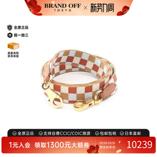 中古Hermes爱马仕女A级95新shoulder strap肩带帆布其他棕色