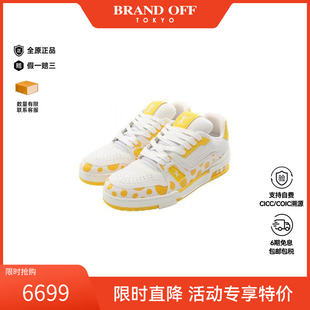 中古LV路易威登男A级95新sneakers运动鞋 白色 牛皮鞋
