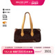 中古LV路易威登女包B级9新shoulder肩包漆皮单肩包红色BRANDOFF