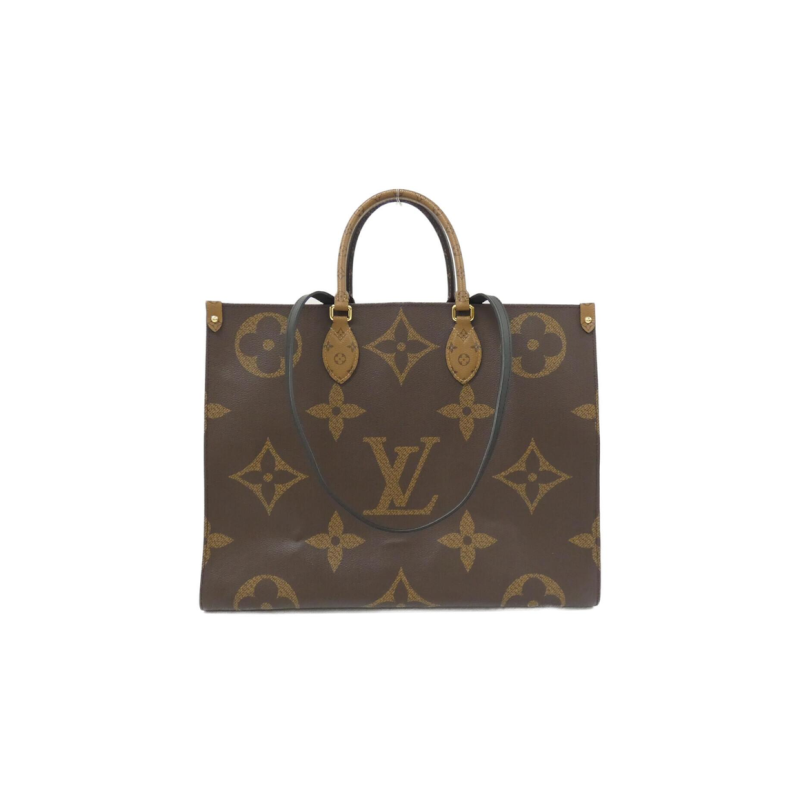 中古LV路易威登女包A级95新Giant On-the-Go单肩包经典BRANDOFF