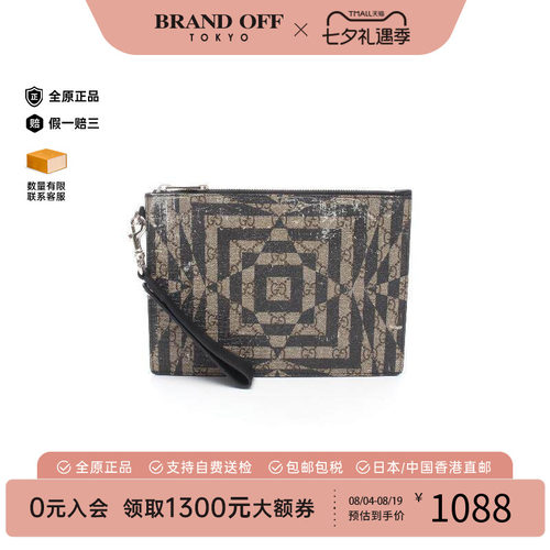 中古-日本进口Gucci古驰手拿包