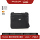 中古Prada普拉达女包A级95新Shoulder bag肩包尼龙斜挎包黑色正品