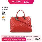 中古Chanel香奈儿女包B级9新2way shoulder bag2way斜挎包斜挎包