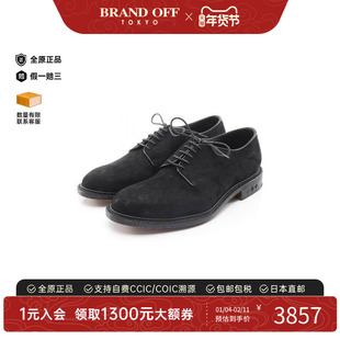 中古LV路易威登男A级95新Dress shoes晚装鞋牛皮鞋黑色BRANDOFF