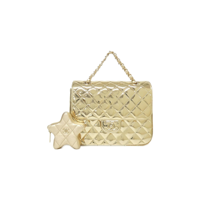 中古CHANEL香奈儿双肩包A级95新Backpack双肩包经典正品BRANDOFF