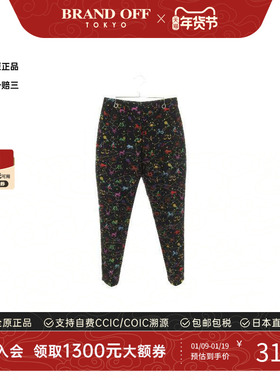 中古Dior迪奥女S级99新Pants裤子羊毛裤子黑色正品时尚BRANDOFF