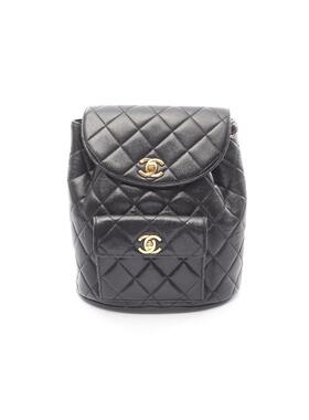 中古Chanel香奈儿女包A级95新rucksack背包/旅行背包双肩包双肩包