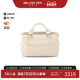 中古Celine赛琳女包B级9新boogie bag凯旋门牛皮手提包白色