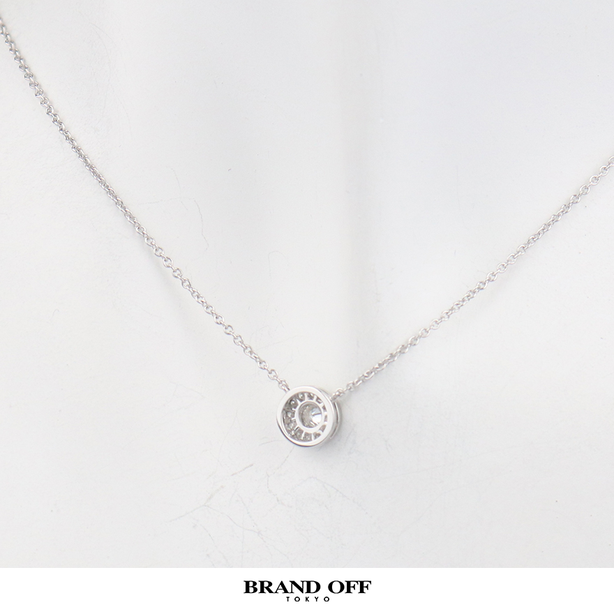 中古「95新」Tiffany蒂芙尼 SOLESTE镶钻项链铂金95041cm60572844