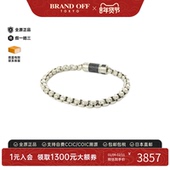 中古LV路易威登A级95新Bracelet Chain手镯金属手环正品 BRANDOFF