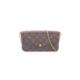 中古LV路易威登女包B级9新Pochette Felicie三合一斜挎包