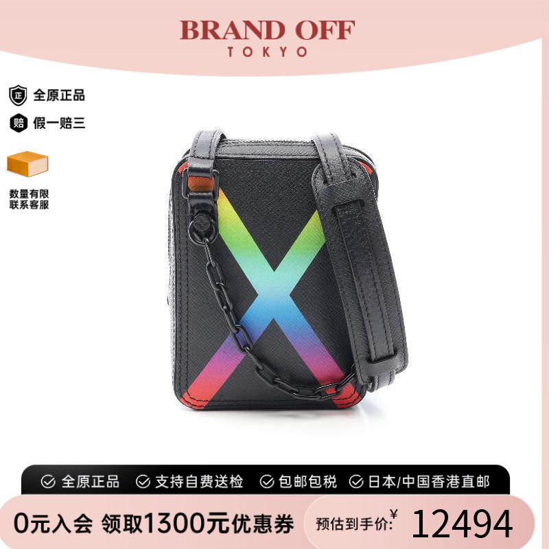 中古LV路易威登斜挎包メンズ牛皮