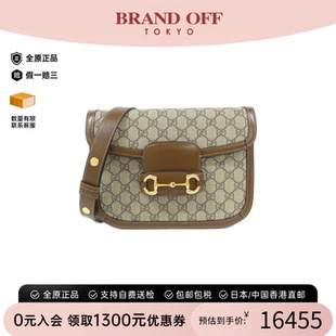 中古GUCCI古驰女包A级95新GUCCI HORSEBIT 1955-斜挎包BRANDOFF