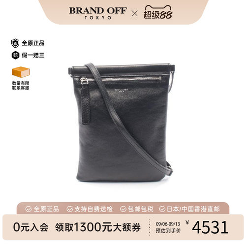 中古YSL圣罗兰单肩包メンズ牛皮