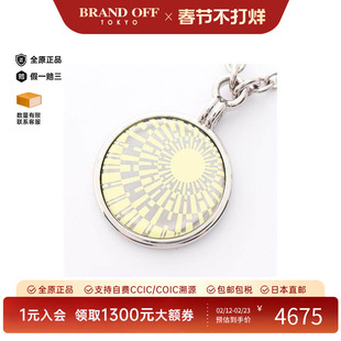 中古Hermes爱马仕女A级95新necklace项链不锈钢项链银色BRANDOFF