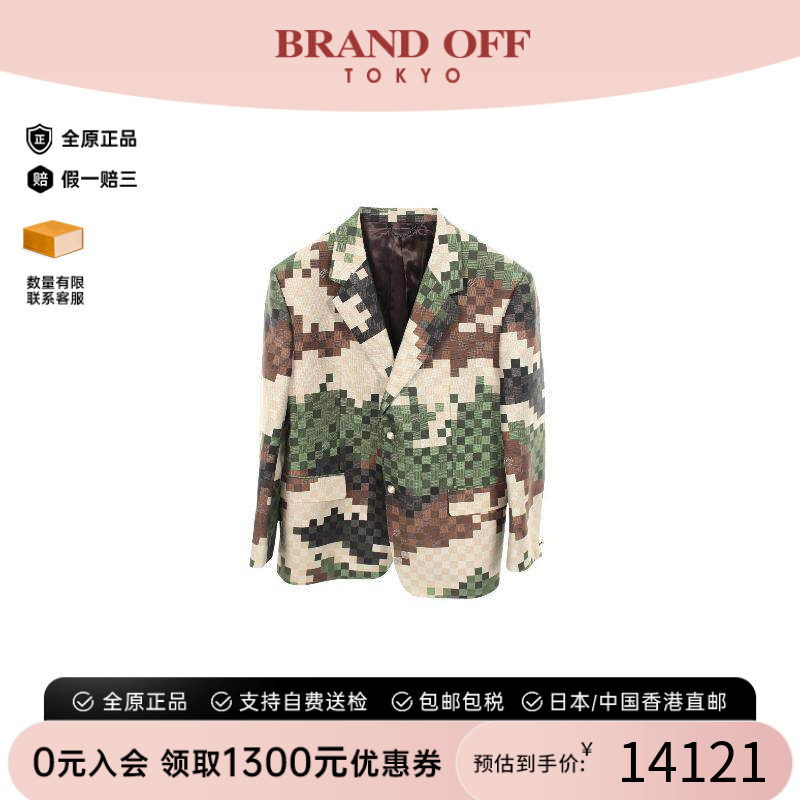 中古LV路易威登外套メンズ帆布