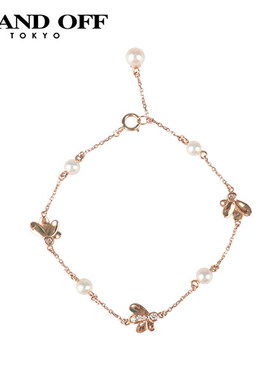 中古日本进口商品小米珠钻石手链