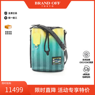 中古LV路易威登男包A级95新Shoulder 防水帆布斜挎包 bag肩包涂层