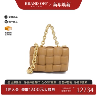中古Bottega Bag编织斜挎包 Veneta葆蝶家女包A级95新Shoulder