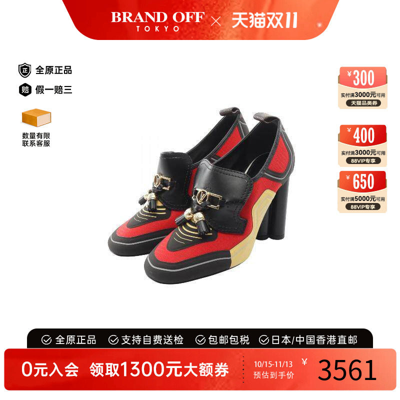 中古LV路易威登鞋レディース牛皮