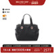 中古Bvlgari宝格丽女包A级95新Handbag手包帆布手提包黑色正品